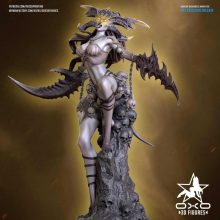 Crimson Daemoness - sfw - nsfw - STL - STL 3D print files