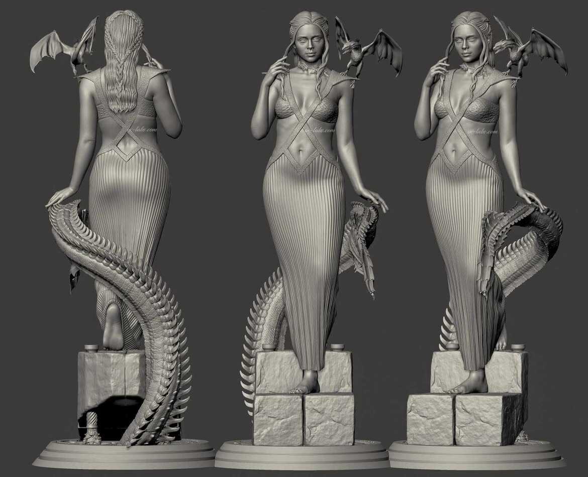 Daenerys - STL 3D print files