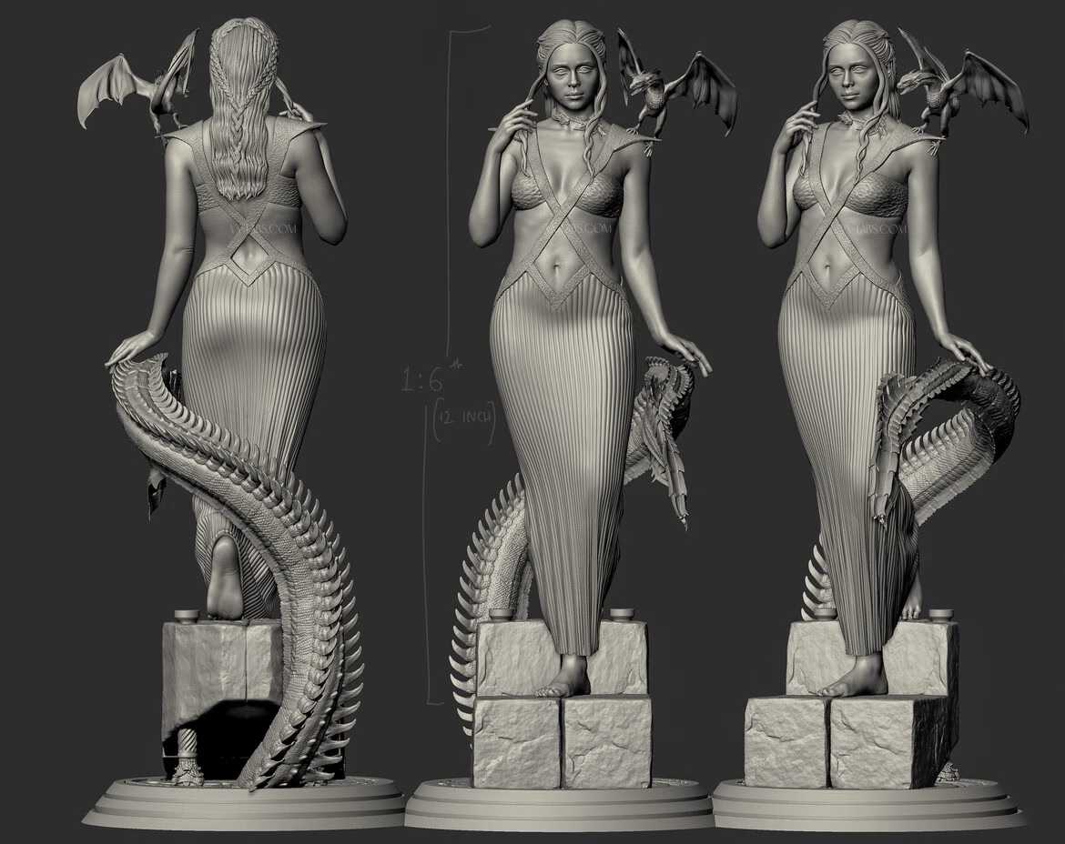 Daenerys - STL 3D print files