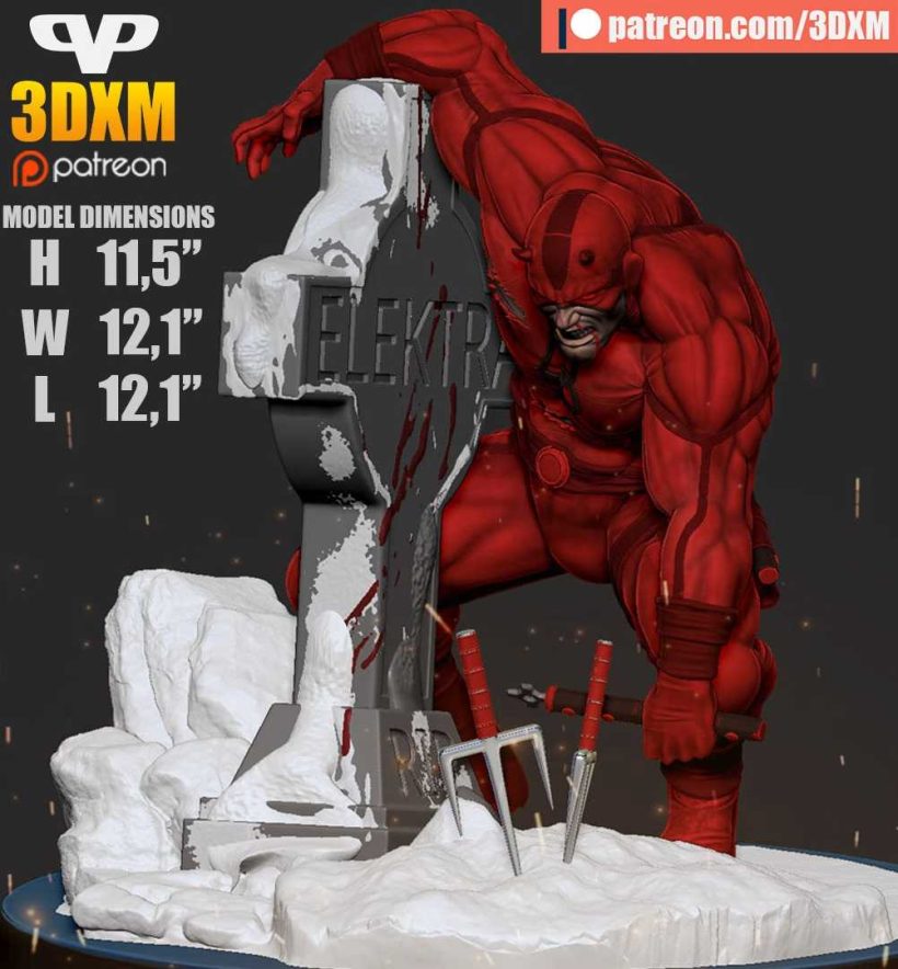 Dare Devil - STL 3D print files