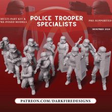 Dark Fire Designs Police Troopers Sith Guard Commandos