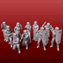 Dark Fire Designs Police Troopers Sith Guard Commandos