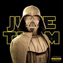Darth Vader Bust Star Wars Verified - STL 3D print files