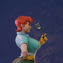 Dexter’s mom sfw nsfw - stl - STL 3D print files