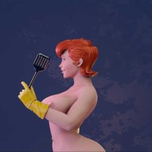 Dexter’s mom sfw nsfw - stl - STL 3D print files