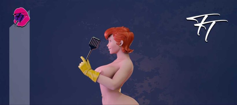 Dexter’s mom sfw nsfw - stl - STL 3D print files