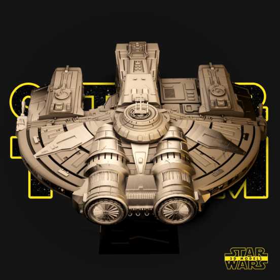 Eban Hawk Starwars Verified - STL 3D print files