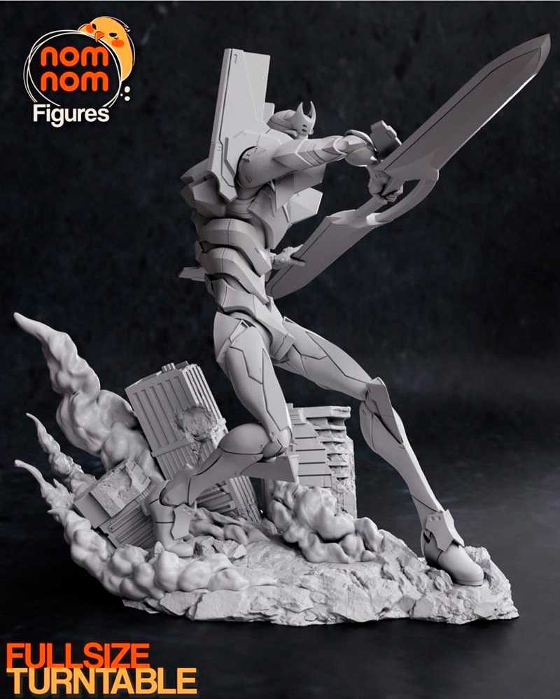 Eva 02 From Neon Genesis Evangelion - STL 3D print files