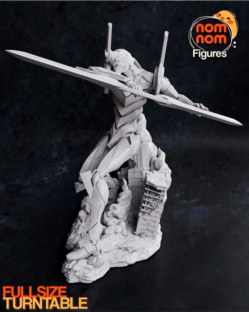 Eva 02 From Neon Genesis Evangelion - STL 3D print files