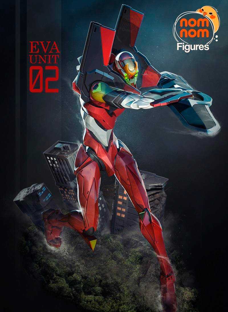 Eva 02 From Neon Genesis Evangelion - STL 3D print files