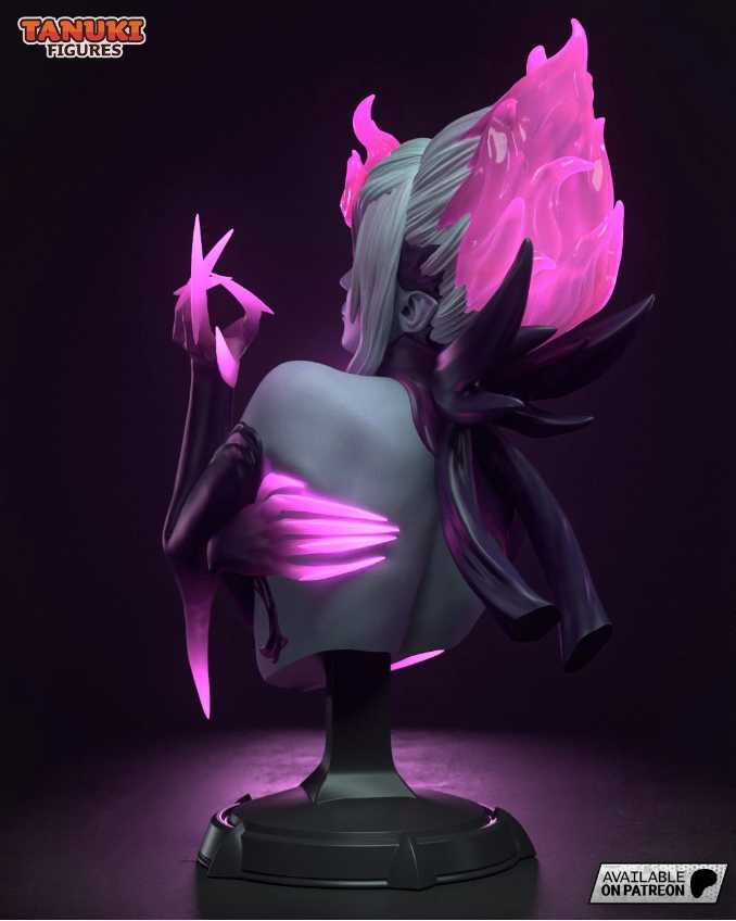 Evelynn Busto League Of Legend - STL 3D print files