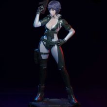 FanArt Motoko Kusanagi - SFW - NSFW - STL - STL 3D print files