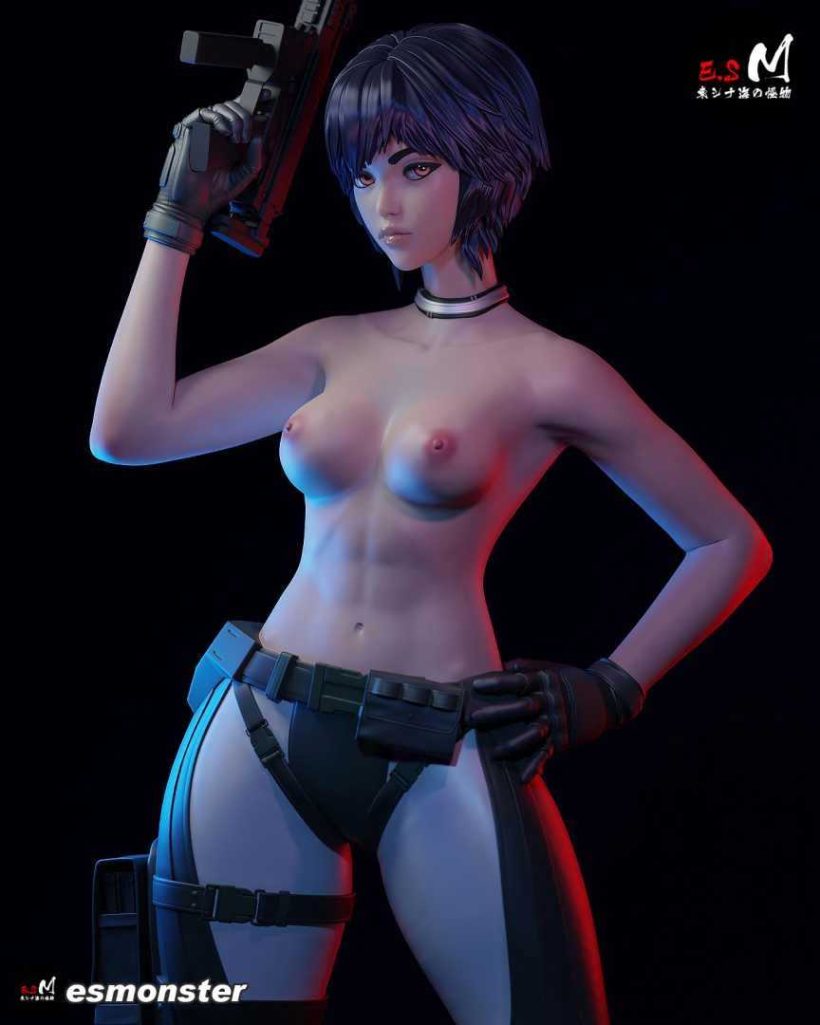 FanArt Motoko Kusanagi - SFW - NSFW - STL - STL 3D print files