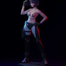 FanArt Motoko Kusanagi - SFW - NSFW - STL - STL 3D print files