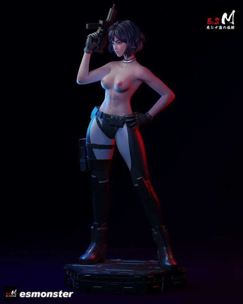 FanArt Motoko Kusanagi - SFW - NSFW - STL - STL 3D print files