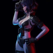 FanArt Motoko Kusanagi - SFW - NSFW - STL - STL 3D print files