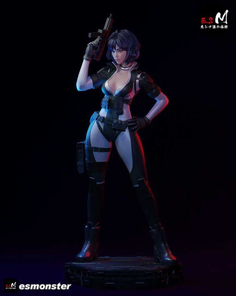 FanArt Motoko Kusanagi - SFW - NSFW - STL - STL 3D print files