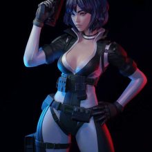 FanArt Motoko Kusanagi - SFW - NSFW - STL - STL 3D print files