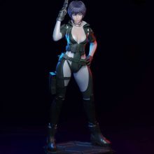 FanArt Motoko Kusanagi - SFW - NSFW - STL - STL 3D print files