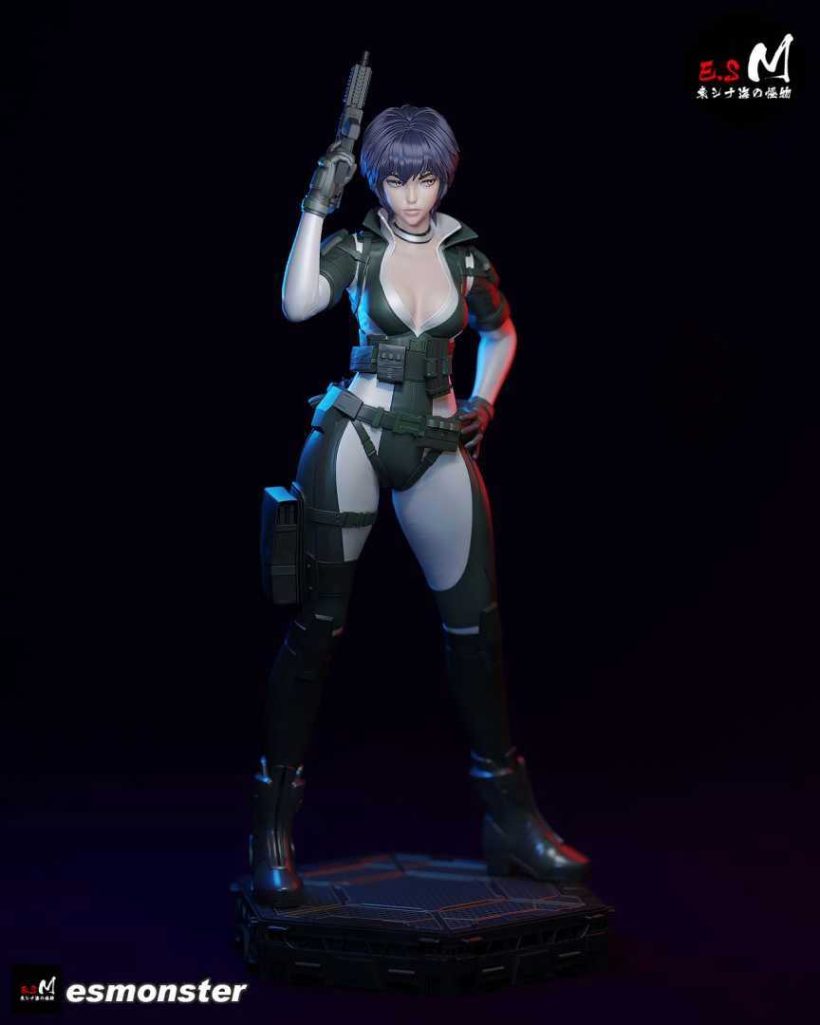 FanArt Motoko Kusanagi - SFW - NSFW - STL - STL 3D print files