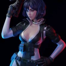 FanArt Motoko Kusanagi - SFW - NSFW - STL - STL 3D print files