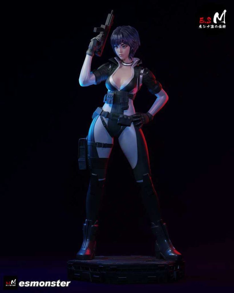 FanArt Motoko Kusanagi - SFW - NSFW - STL - STL 3D print files