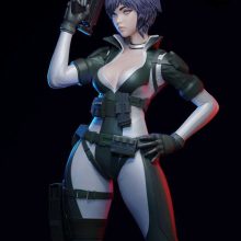 FanArt Motoko Kusanagi - SFW - NSFW - STL - STL 3D print files