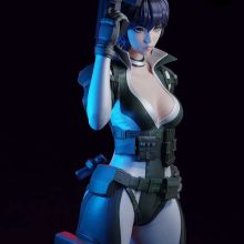 FanArt Motoko Kusanagi - SFW - NSFW - STL - STL 3D print files