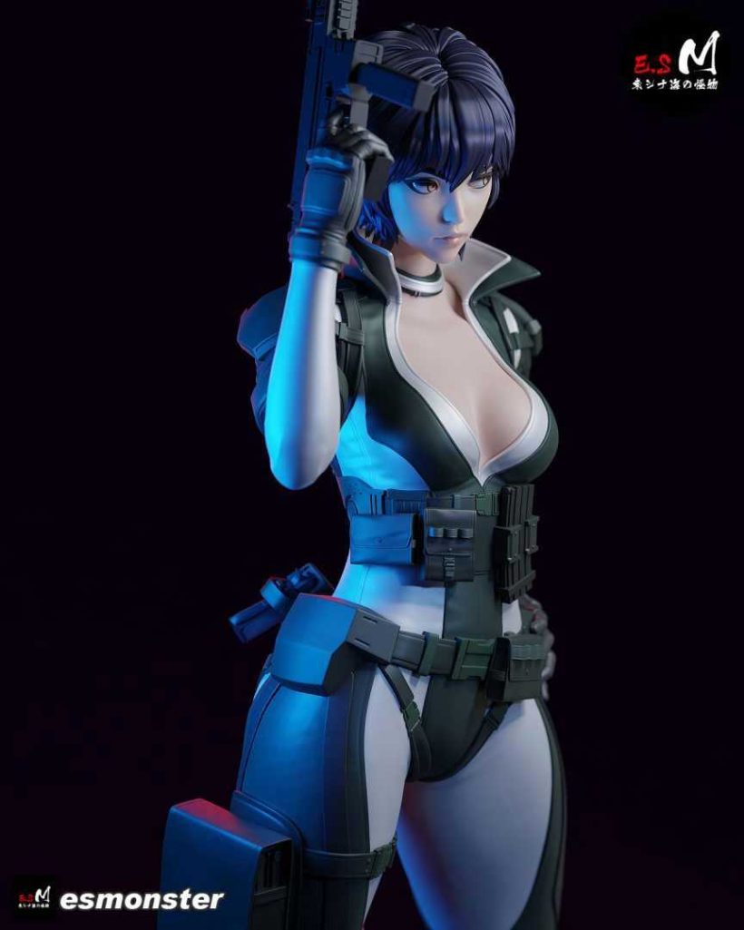 FanArt Motoko Kusanagi - SFW - NSFW - STL - STL 3D print files