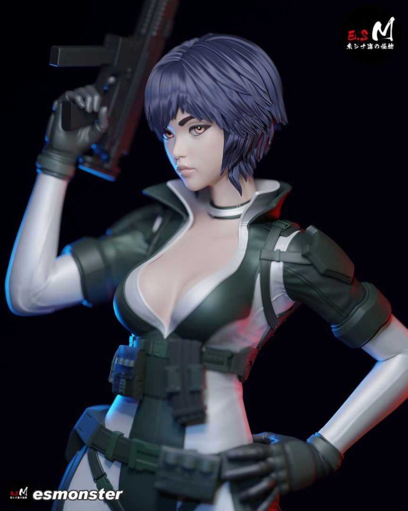 FanArt Motoko Kusanagi - SFW - NSFW - STL - STL 3D print files