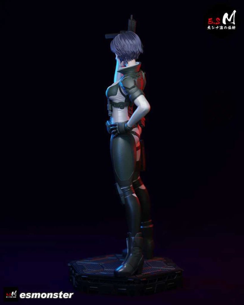 FanArt Motoko Kusanagi - SFW - NSFW - STL - STL 3D print files
