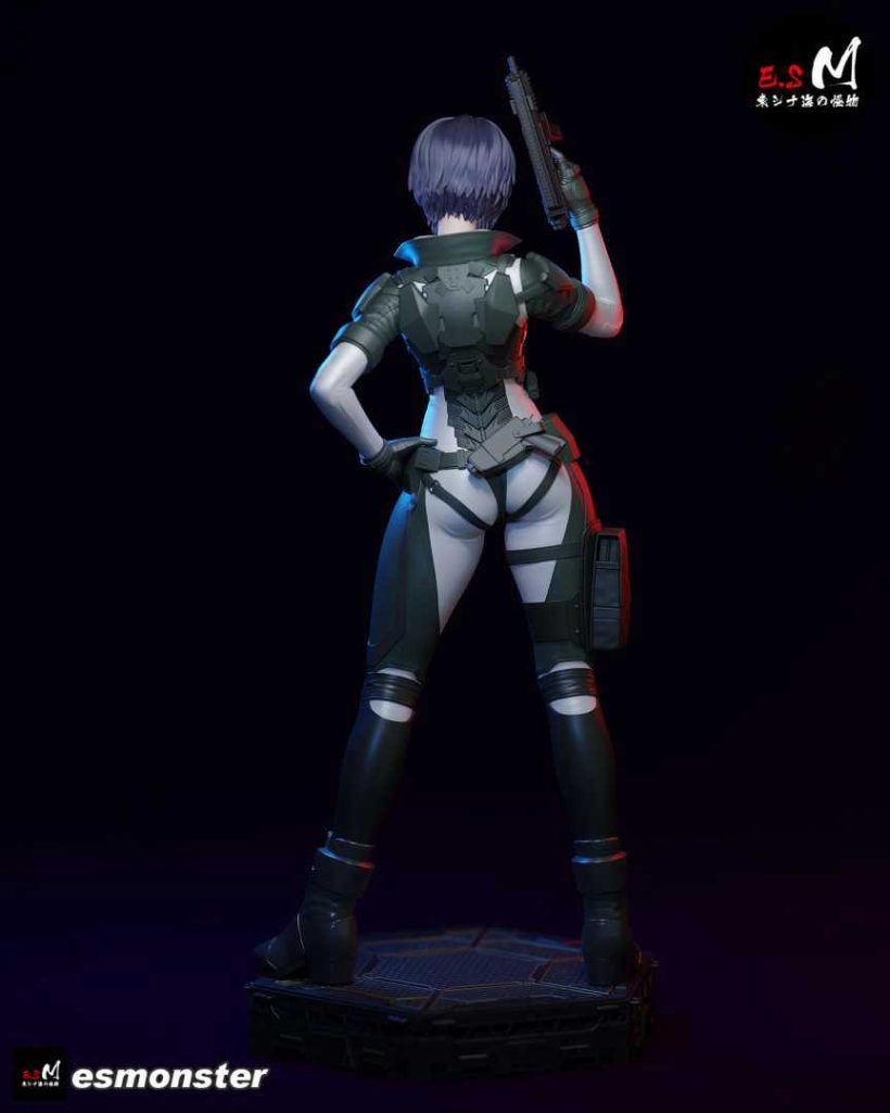 FanArt Motoko Kusanagi - SFW - NSFW - STL - STL 3D print files