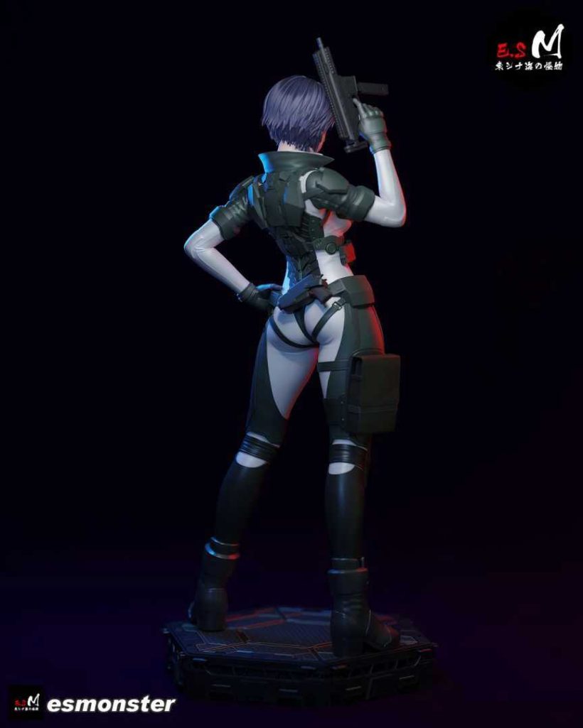 FanArt Motoko Kusanagi - SFW - NSFW - STL - STL 3D print files
