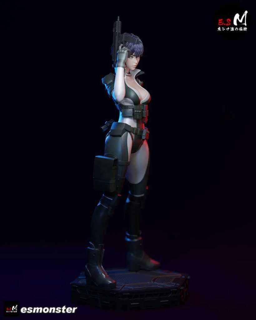 FanArt Motoko Kusanagi - SFW - NSFW - STL - STL 3D print files