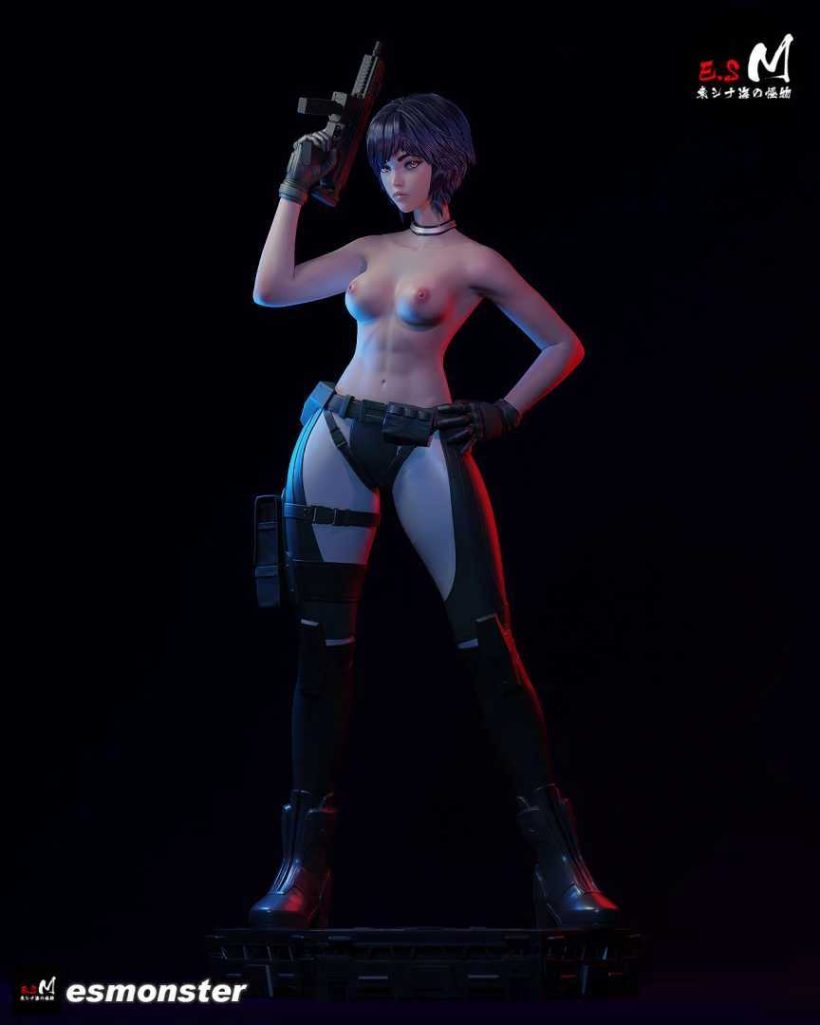FanArt Motoko Kusanagi - SFW - NSFW - STL - STL 3D print files