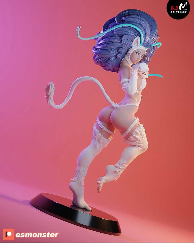 Felicia Darkstalkers full sfw nsfw - STL 3D print files