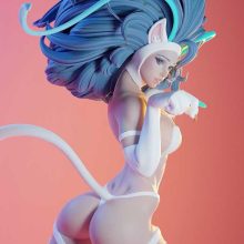 Felicia Darkstalkers full sfw nsfw - STL 3D print files