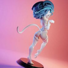 Felicia Darkstalkers full sfw nsfw - STL 3D print files