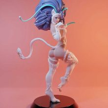 Felicia Darkstalkers full sfw nsfw - STL 3D print files