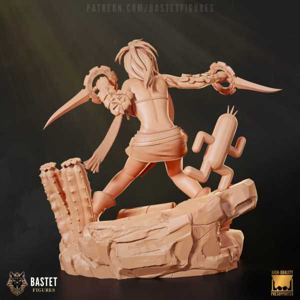Final Fantasy Rikku - STL 3D print files