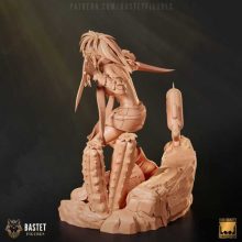 Final Fantasy Rikku - STL 3D print files