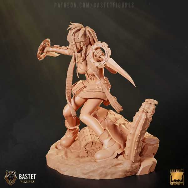 Final Fantasy Rikku - STL 3D print files