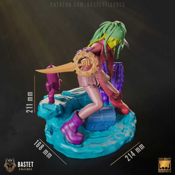 Final Fantasy Rikku - STL 3D print files