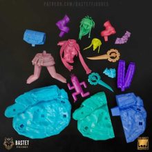 Final Fantasy Rikku - STL 3D print files