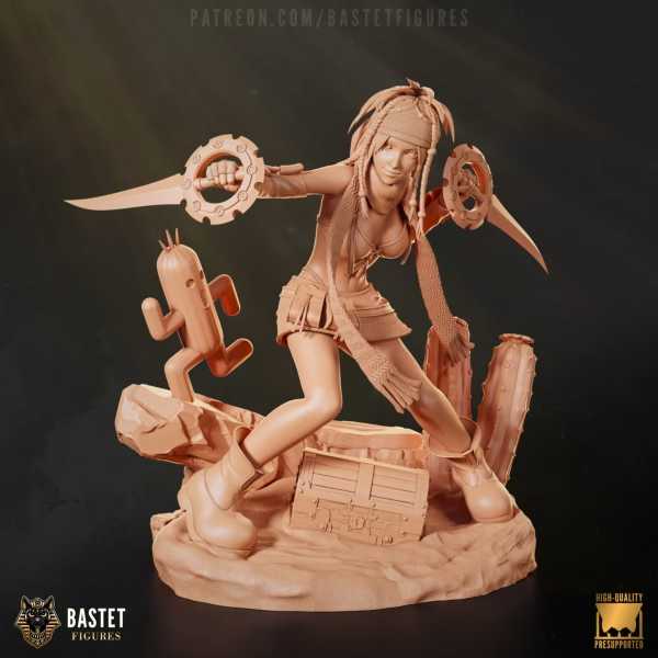Final Fantasy Rikku - STL 3D print files