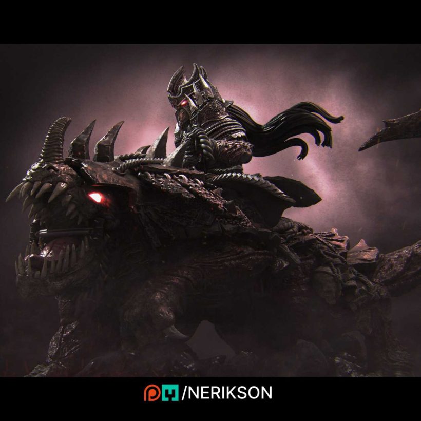 Four Horseman War Montado - STL 3D print files