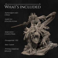 Four Horseman War Montado - STL 3D print files
