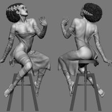 Frankies Bride Sfw Nsfw - STL 3D print files