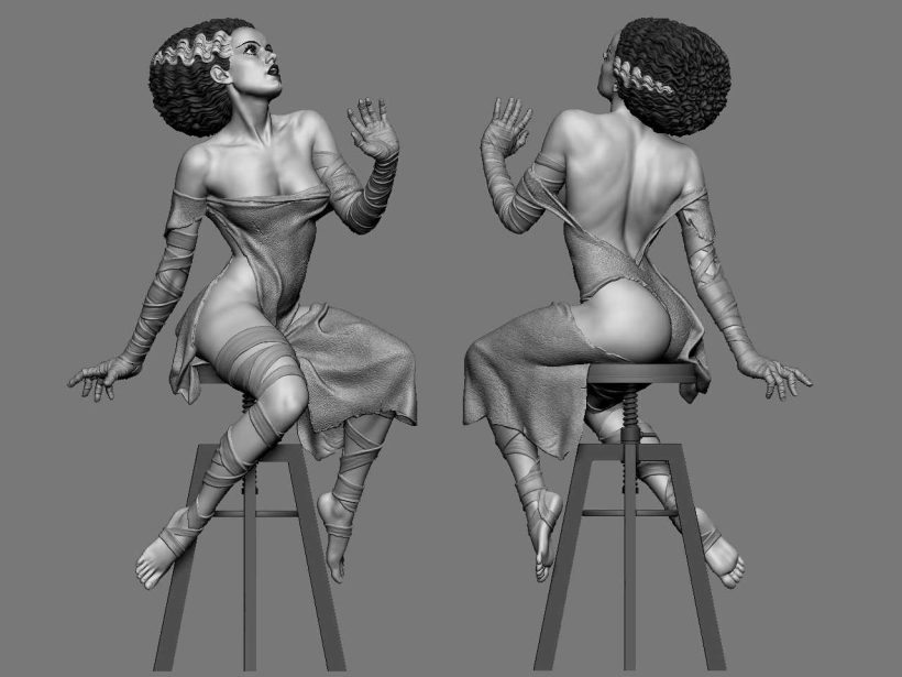 Frankies Bride Sfw Nsfw - STL 3D print files