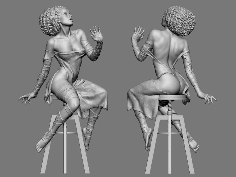 Frankies Bride Sfw Nsfw - STL 3D print files